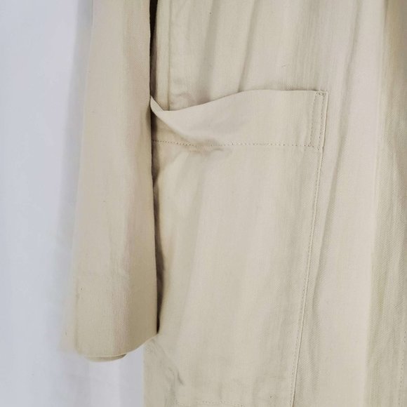 Eileen Fisher Button Down Beige Jacket Size Small - Picture 5 of 5